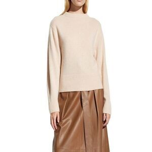 Vince Cashmere Drop Shoulder Mock Neck
